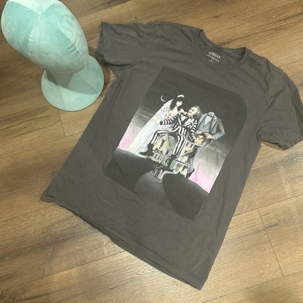 Beetle Juice Shirt ! Large Y2K